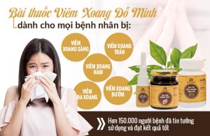 Bài thuốc Viêm xoang Đỗ Minh