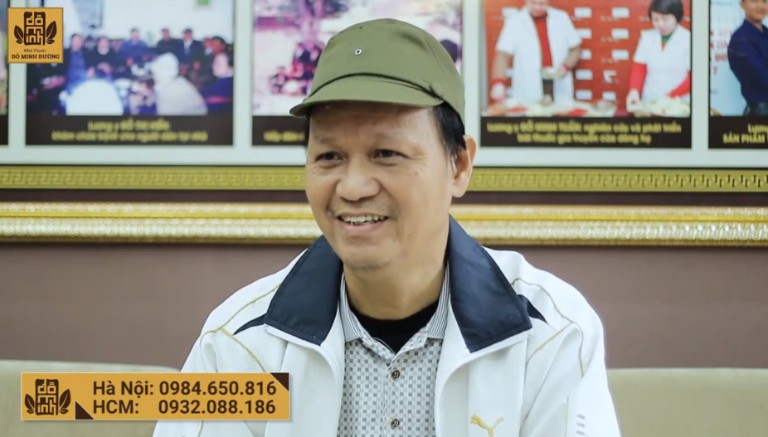 Chú khôi chia sẻ hiệu quả bài thuốc