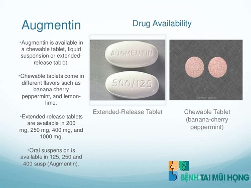 Cần thận trọng khi sử dụng kết hợp Augmentin với các loại thuốc khác