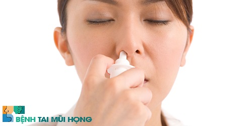 Nên thận trọng khi dùng các loại thuốc xịt mũi