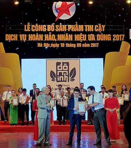 Nhà thuốc Đỗ Minh Đường vinh dự nhận giải thưởng do người tiêu dùng bình chọn
