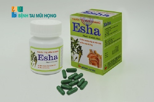 Liều dùng thuốc trị viêm mũi dị ứng, viêm xoang Esha