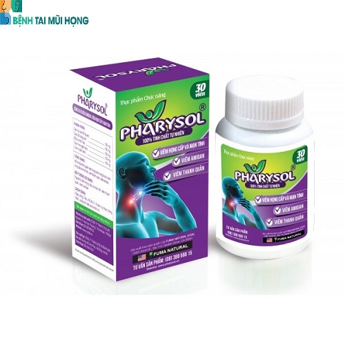 Thuốc Pharysol hỗ trợ điều trị các triệu chứng viêm amidan, viêm họng