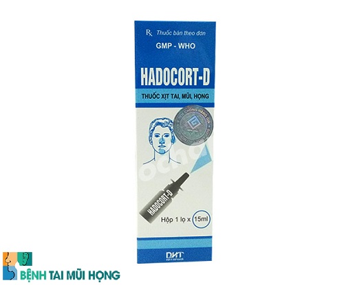 Thuốc Hadocort có tác dụng chống viêm, chống dị ứng