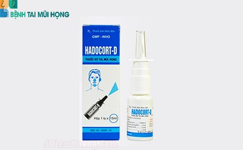 Hadocort là một loại thuốc xịt mũi khá phổ biến