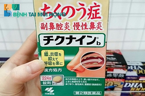 Thuốc Chikunanin của Nhật chữa viêm mũi dị ứng hiệu quả