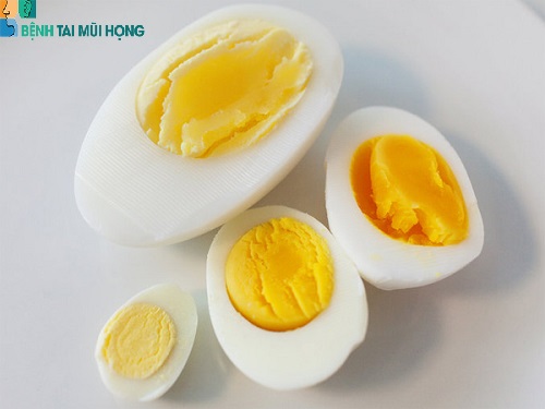 Trứng rất tốt cho bệnh nhân viêm họng hạt