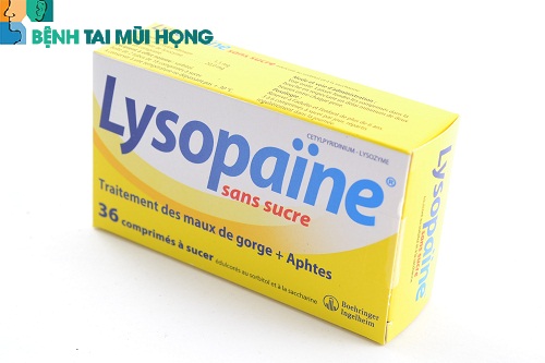 Thuốc Lysopaine không dùng cho trẻ dưới 6 tuổi