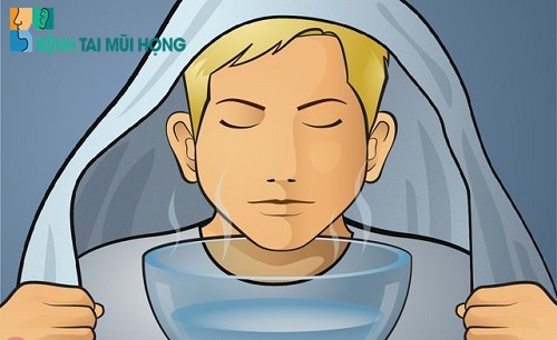 Chữa viêm mũi dị ứng bằng xông hơi cần kiên trì áp dụng. 