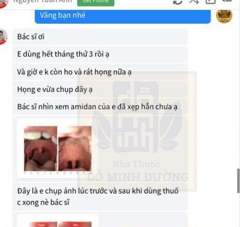 Bệnh nhân phản hồi