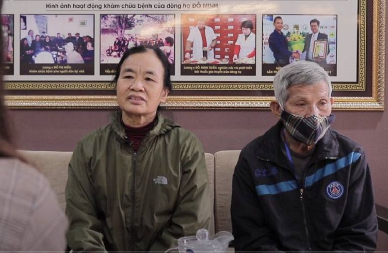 Cô Sình dùng bài thuốc theo đúng chỉ định của lương y Tuấn