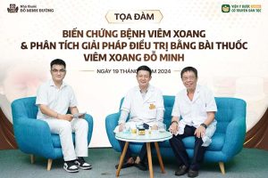 Hai vị chuyên gia tham gia buổi tọa đàm của Nhà thuốc Đỗ Minh Đường