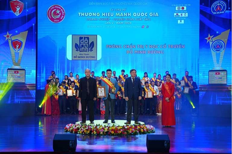 Đỗ Minh Đường lọt Top 10 Thương hiệu mạnh Quốc gia năm 2024